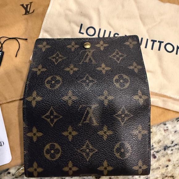 Authentic Louis Vuitton Monogram Handbag Purse & Wallet Set,Tags, Made in France - Picture 16 of 17